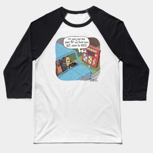 Kitty Drive Thru Baseball T-Shirt